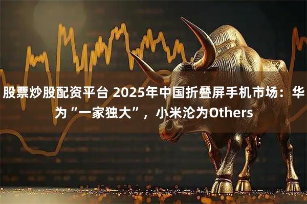 股票炒股配资平台 2025年中国折叠屏手机市场：华为“一家独大”，小米沦为Others